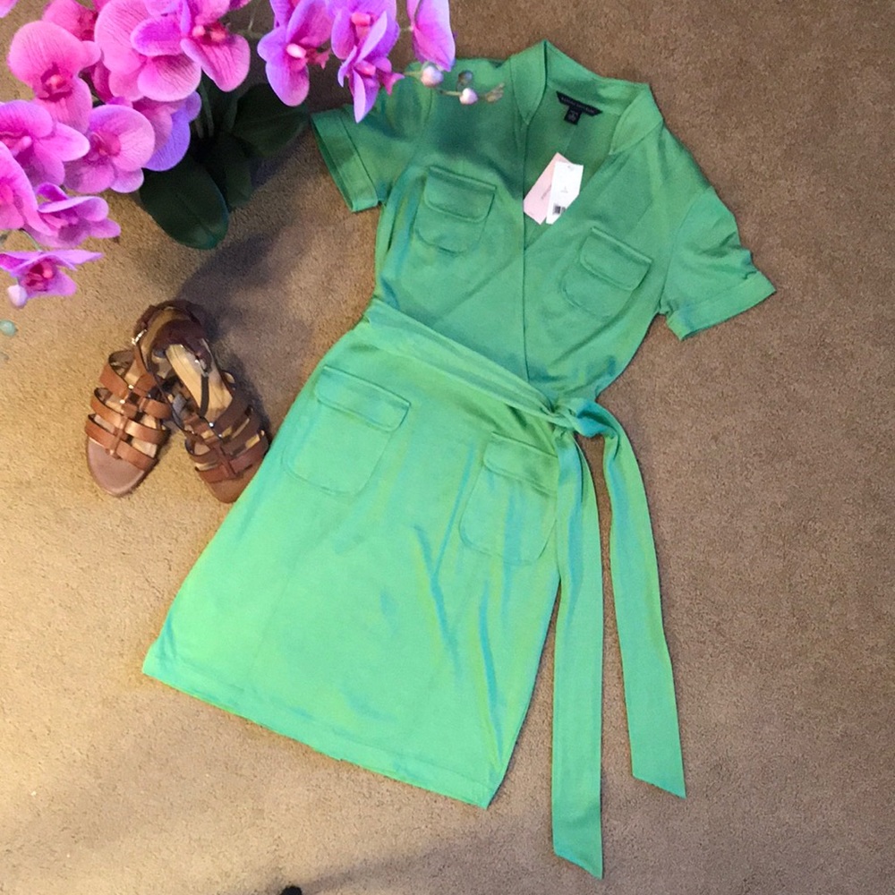 Banana Republic Mock Wrap Dress